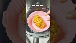 Guilt-Free Evening Snack! 🌽 Air Fryer Crispy Corn Pakoda Recipe | Less Oil Snacks#shorts#cornpakoda