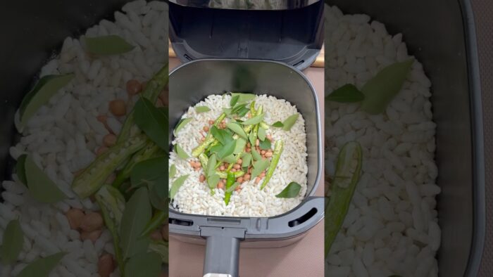 Healthy kur kur Snack Recipe In Airfryer #shorts #airfryer #recipe