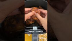 High Protein Chettinad Chicken Fry Recipe in Air Fryer🤤#shorts #viral #trending #ytshorts #youtube