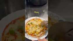 Homemade Veg Pizza in Air Fryer 🍕 | Crispy Cheese Pizza Recipe | Ready in 10 Minutes