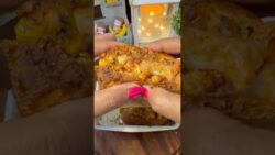 How to Make Viral 5-Min Schezwan Cheese Bun Parcel in Air Fryer! 🧀🔥 #shorts