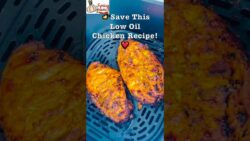 🍗 Juicy Air Fryer Tandoori Chicken | Low Oil Chicken Tandoori for Weight Loss #airfryerchicken