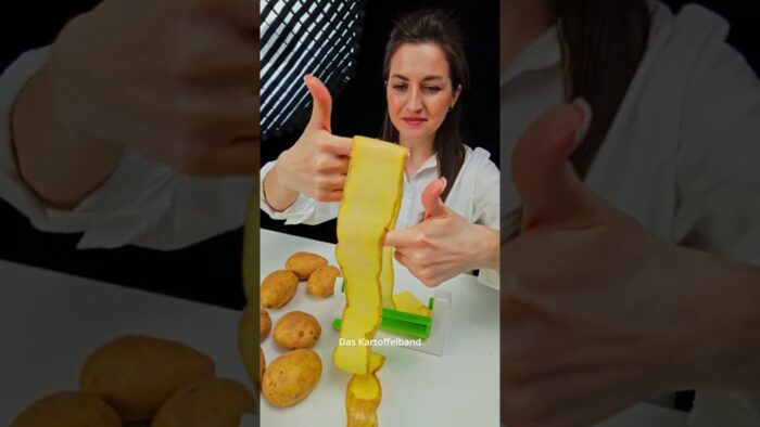Kartoffelgratin im Airfryer – einfaches Rezept in Rosenform 🌹