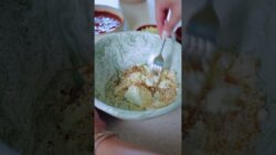 Lasagna Roll-Ups with Lemony Green Beans  #backtoschool #airfryer #youtubeshorts #recipe #cosori