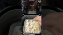 Mac & Cheese Recipe in Air Fryer👌#shorts #viralshorts #cheese #airfryer #thenashtanation #t ...