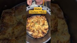 🍗 Malai Chicken Tikka in Air Fryer | Airfryer Seies- Day 37 | Juicy Chicken #upmakaburulu #shorts