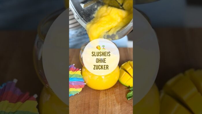 🥭🍍Mango-Ananas-Slush-Eis (Tropical Slush)