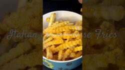 McCain italian style chilli cheese zigzag fries| french fries |airfryer recipe| #snacks #food #yum