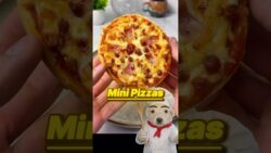 Mini pizzas en menos de 5 minutos 🍕🔥