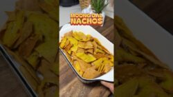 Moong Dal Nachos in Air Fryer! 🌶️ Super Crispy & Healthy #healthyrecipes #food #cooking #shorts