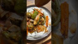 My secret to making perfect Roasted Vegetables in the Air Fryer #airfryerrecipe #roastedvegetables