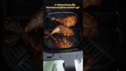 🔥 New Air Fryer Unboxing & Crispy Chicken Tandoori | Easy Homemade Recipe #shorts #chicken  ...