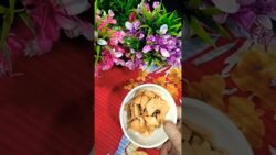 Nimki namkeen recipe in air fryer. #foodies # #ytshorts
