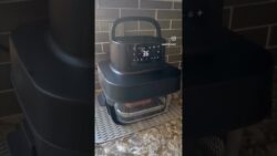 Non-toxic glass air fryer for family #airfryer #glassairfryer #recipe #amazonfinds #kitchengadget