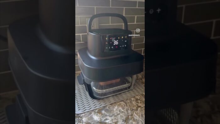 Non-toxic glass air fryer for family #airfryer #glassairfryer #recipe #amazonfinds #kitchengadget