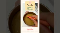 Papa de Aveia e Pêssego – Para Bebés e Crianças Pequenas