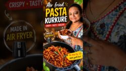 Pasta Kurkure| Air Fryer recipe 😋 #airfryer #trending #viral
