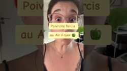 Poivrons farcis au air Fryer #cuisinefacile #recette #bonnecuisine #recettefacile #airfryer