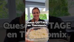 QUESO COTTAGE en Thermomix #recetas #recetasfaciles #thermomix #cottage