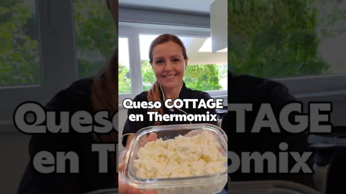 QUESO COTTAGE en Thermomix #recetas #recetasfaciles #thermomix #cottage