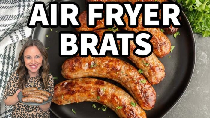 Quick & Easy Air Fryer Brats You’ll Crave Every Time