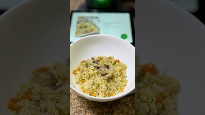 Quinoa con verduras salteadas en #thermomix #thermoniquex
