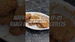 Raagi and Protein rich cutlets #food #cooking #airfryerrecipes #ragirecipes #cutletsrecipe #viral
