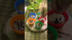 Ragi Cupcake | No Maida, No Refined Sugar | Easy Air Fryer Recipe #shorts #easyrecipe #food #cake