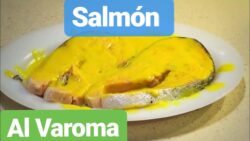 SALMÓN al VAPOR  #Thermomix#, 😋con SALSA de NARANJA 🍊, ¿te atreves?.