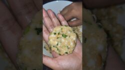 Sabudana Tikki in Air Fryer | Crispy Vrat Special Recipe | #Shorts #airfryer #foodshorts #food