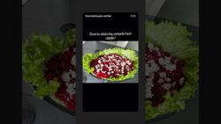 Salata yapmak bu kadar hızlı mı?  Thermomix ile saniyeler içinde!»