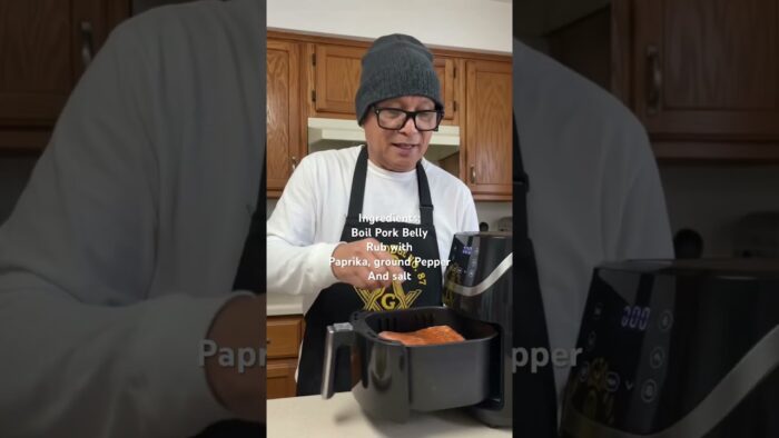 Simple Air-fry Pork belly Recipe #plslikesubscribe #jesuslovesyou #ilocanorecipe #pork