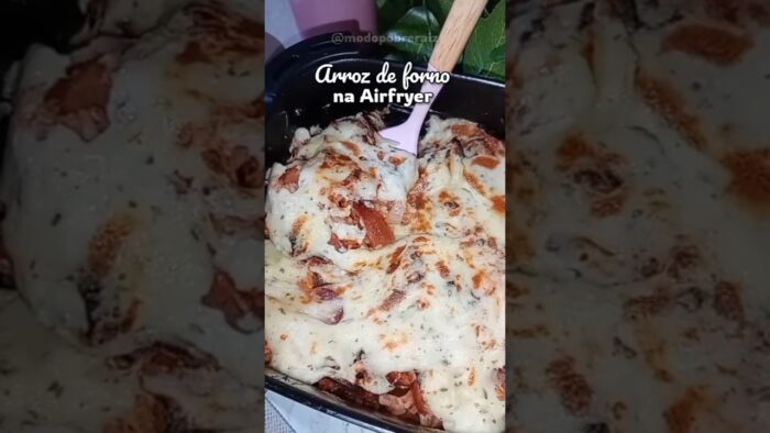 Sobrou arroz aí? #receitafacies #receitas #arrozdeforno #arrozdefornocremoso #jantarfácil