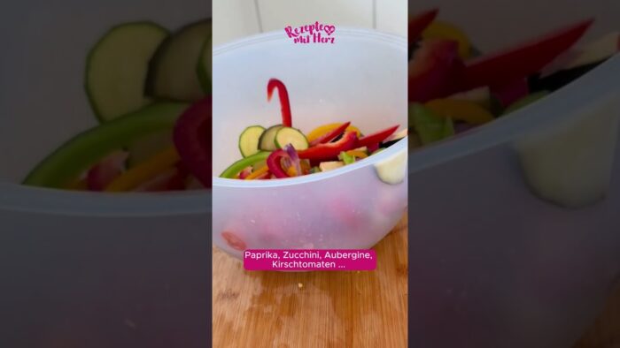 Spanische Gemüsepizza aus dem Thermomix® 🍕 | Mediterranes Pizza-Rezept