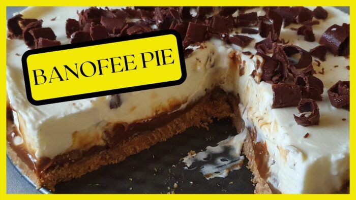 Tarta de plátano y dulce de leche (banoffe pie) en thermomix