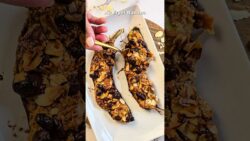 The Viral Air Fryer Banana 🍌 #shorts #recipe #asmr