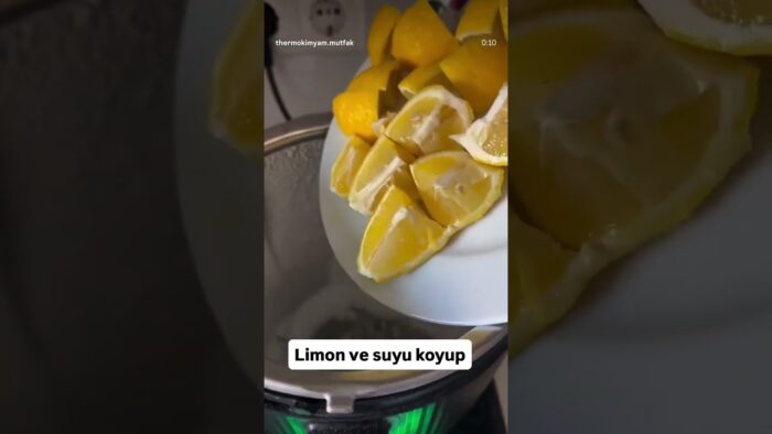 Thermomix ile 20 saniyede limonata🍋🍋