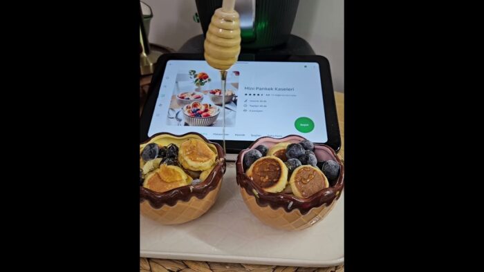 Thermomix ile pancake #thermomix #pratiktarifler #pancake