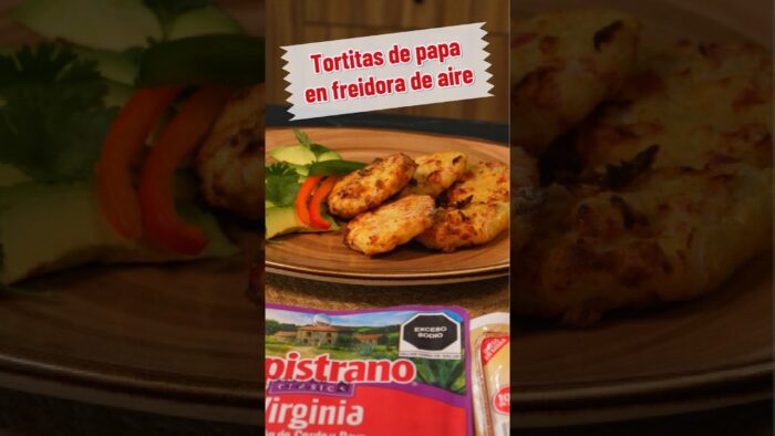 Tortitas de Papa en Freidora de Aire
