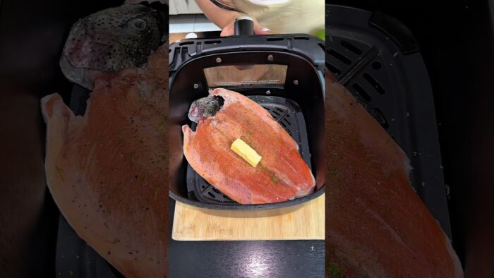 Trucha en freidora de aire #airfryer #recetas #food #freidoradeaire #canaldecocina