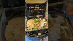 Vrat/fasting Special Recipe without Deepfry❌ in Air Fryer🤤😋#shorts #fast #harharmahadev #viralshorts
