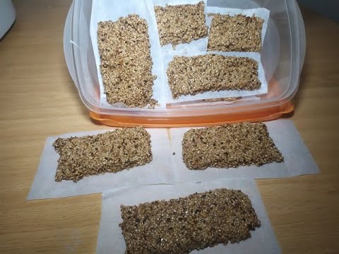 barritas de sésamo en thermomix y monsieur cuisine