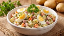 Los chefs expertos coinciden: para que la ensaladilla rusa quede más ligera no hay que echarle p ...