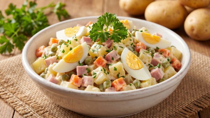 Los chefs expertos coinciden: para que la ensaladilla rusa quede más ligera no hay que echarle p ...