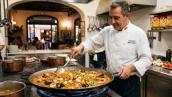 Los chefs valencianos y maestros arroceros coinciden: para hacer fideuá hay que echar «330 ml de ...