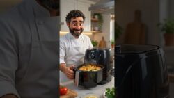 ortilla de patata y calabacín en freidora de aire 🥔 | Fácil y saludable #tortilladepatatas