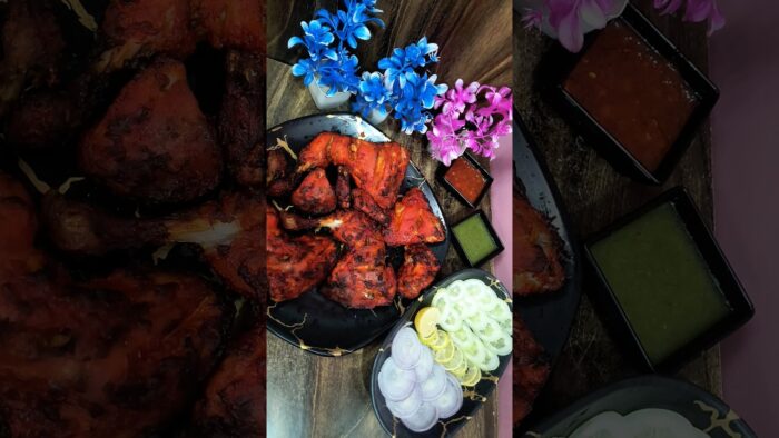 restaurant jaisi chicken tandoori ab ghar me banaye🍗 #trendingvideo
