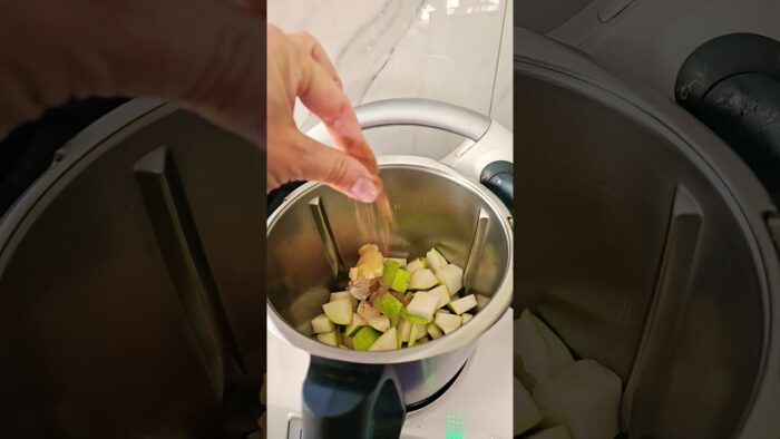 #thermomix #rezept #kochen #ohnezucker#birne #gesundessen #snacks #nature #essen#food