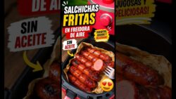 🌭🔥 ¡SALCHICHAS EN FREIDORA DE AIRE! 😱 FÁCILES, RÁPIDAS Y DELICIOSAS 🤤 #airfryer