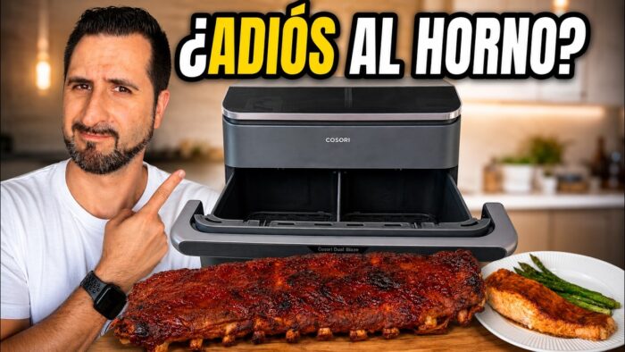 ¿Puede una freidora de aire sustituir a un horno? | Cosori Dual Blaze TwinFry